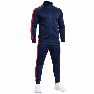 Sport Wear Training Tracksuits Jogging Suit Two Piece Set OEM Size Custom Logo Tracksuits for <b>Men</b> <b>Top</b> Selling <b>Sweat</b> Suits Gym - Product Image 1