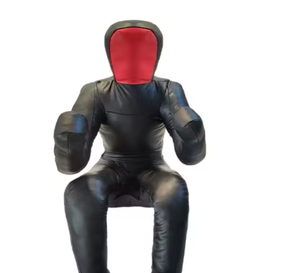 PROFIT SPORTS Mannequin de boxe en PU, rempli de sable, 25 kg, équipement d'entraînement durable, cible de tête pour la pratique des arts martiaux pour adultes - Product Image 4