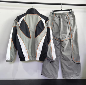 Chándal de Entrenamiento de Fútbol Personalizado OEM Unisex, 100% Nailon, Estampado, Resistente al Viento, Ligero, Reversible, Tejido Ecológico - Product Image 2