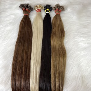 Nouveautés Extensions de cheveux naturels Cheveux vierges Ondulés naturels Anneaux nano vietnamiens Sans nœuds Sans perte - Product Image 6