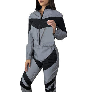 Best Quality Waffle Sports <b>Trousers</b> Pants Solid Loose Casual Wide Leg Sweatpants Fitness Training <b>Yoga</b> Pants For Women - Product Image 5