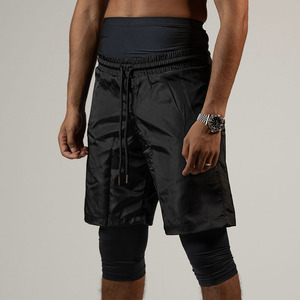 Full Length Inner <b>Layer</b> Men Awrah Shorts Modest Swimwear High Waist Running Gym Activewear Premium Quality Awrah Covering Short - Product Image 1