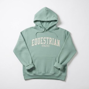 NUEVA Sudadera con Capucha Gris con Estampado de Cabeza de Caballo, Sudadera de Forro Polar con Estampado Animal - Product Image 4