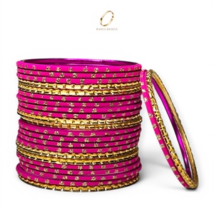 Juego de Brazaletes de Acero Inoxidable con Cristales Redondos, Chapados en Oro Rosa, Antideslustre, para Niñas, para Fiestas y Bodas, Venta al Por Mayor - Product Image 3