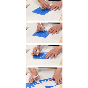 Couteau d'artisanat de précision en acier à haute teneur en carbone Couteau utilitaire de bricolage à bord convivial pour les applications de coupe - Product Image 3