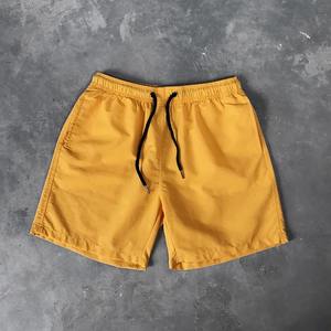 Short de bain homme 2026 couleur unie taille haute élastique imperméable séchage rapide pour sport, gym, jogging, fitness, plage, été, décontracté, style boxer - Product Image 1