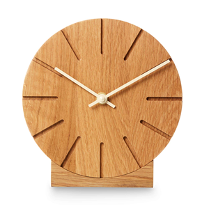 Vintage wooden table <b>clock</b> top quality wood tabletop <b>clocks</b> cheapest wholesale price made in Vietnam - Product Image 4