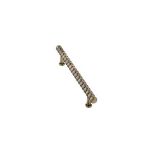 <b>Antique</b> Brass Cabinet Handle Bar Pull Traditional Rope Knob Drawer Hardware for Kitchen Furniture - Product Image 3