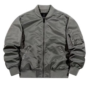 Custom Logo bomber <b>jacket</b> with fleece bomber styling, casual bomber fit for US brands Wholesale Private Label - Product Image 5