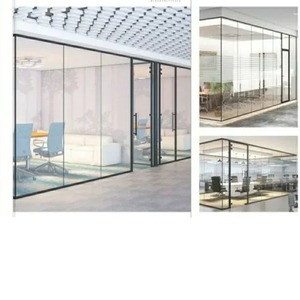 División de Espacios Delgada de Aluminio de la Mejor Calidad con Vidrio Templado y Acabado Elegante para Espacios de Trabajo Contemporáneos Disponible al Mejor Precio - Product Image 3
