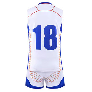 Maillot de volley-ball unisexe sans manches en polyester, motif animalier à carreaux, avec lettres imprimées par transfert thermique sur le devant, anti-humidité et ajusté, idéal pour l'hiver. - Product Image 2