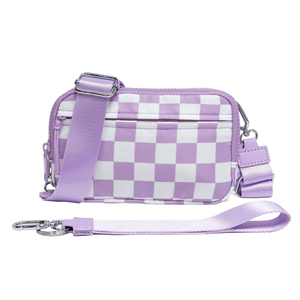 Sacs banane pour femmes et hommes, sacoche de ceinture bandoulière avec sangle réglable, en nylon, pour usage extérieur, sacoche de taille tendance, prix de gros - Product Image 1