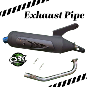 Silencieux d'échappement durable en acier inoxydable pour MIO 125, service OEM - Product Image 1
