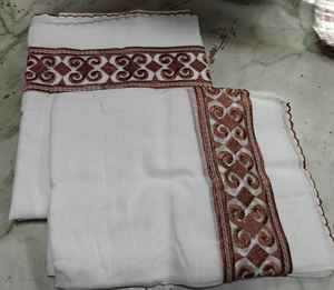 Chal Blanco Emmah de la Mejor Calidad, el Más Vendido, Nombre del Departamento: Chal IMMAH Musulmán Sudanés, Número Uno en África - Product Image 4