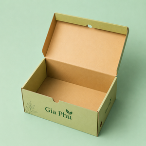 Boîte en carton ondulé jetable avec logo multicolore, boîte d'expédition écologique personnalisée, emballage pour vêtements, emballage en papier pour vêtements - Product Image 5