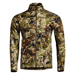 Men's Windproof Softshell Hunting & Hiking <b>Jacket</b> Digital <b>Camo</b> Full-Zip <b>Waterproof</b> Outdoor Trekking <b>Jacket</b> - Product Image 1