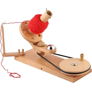 Enrouleur de Fil en Bois Robuste Grande Capacité à Manivelle pour Crochet et Tricot – Vente en Gros - Product Image 5