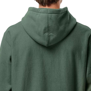 Sudadera con Capucha para Hombre, Tejido Grueso, Color Verde Alpino, Forro Polar Premium, Estilo Casual y Urbano, Cálida y Resistente - Product Image 4