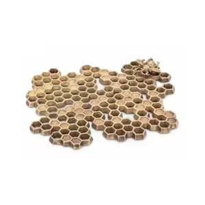 Sous-plat moderne en métal motif feuille de Monstera, résistant à la chaleur, support pour casseroles chaudes, protection de table - Product Image 4