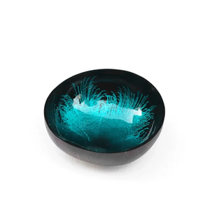 Vietnam Design Lacquered <b>Coconut</b> Decorative Bowl Polished Painted <b>Coconut</b> Bowl Gift for Vegan Cheap Price - Product Image 1