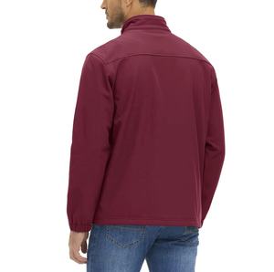 Impermeable a prueba de viento térmico al aire libre senderismo chaqueta de esquí chaqueta cortavientos chaquetas de carreras de concha suave para hombres - Product Image 2