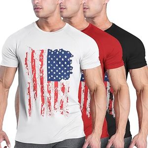 Camiseta Clásica de Cuello Redondo para Hombre, Material Suave y Transpirable, Manga Corta, Corte Regular, Ropa Informal - Product Image 4