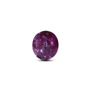 Natural Star Ruby 10 Carat Certified Faceted Red Gemstone for Jewelry Making - Product Image 1