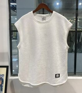 Débardeur d'été décontracté pour homme 100% coton, séchage rapide, respirant, coupe ample, idéal pour l'entraînement - Product Image 2