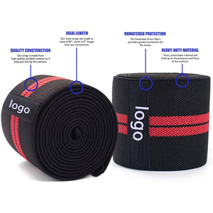 Bandes de compression élastiques pour le soutien des genoux, idéales pour le cross-training, la musculation, le fitness, la force athlétique, protection professionnelle à faible MOQ - Product Image 2