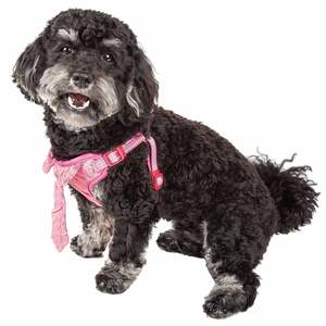Chichi Shaggy Adjustable Dog <b>Harness</b> Mesh Reversible and Breathable with Shaggy Neck Tie for <b>Pets</b> - Product Image 1