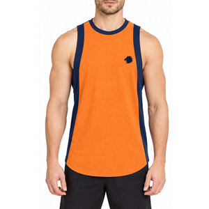 New Arrival High Quality Breathable Streetwear Ideal For Fitness Wear Sports Gym Men Tank <b>Top</b> - Product Image 1