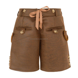 Traje de Oktoberfest alemán para hombre de cuero genuino de alta calidad, pantalones de traje bávaro, traje de Oktoberfest - Product Image 6