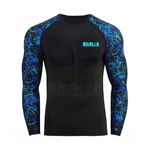 T-shirt de protection anti-irritations avec tissu respirant et anti-transpiration à manches longues pour les entraînements en salle, la course à pied et les activités de fitness - Product Image 2