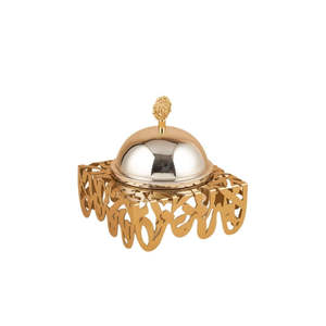 Metal Chocolate Bowl With Lid Perfect For Family Dining Room <b>Table</b> Candy Dry Fruit Display And Gifting - Product Image 6