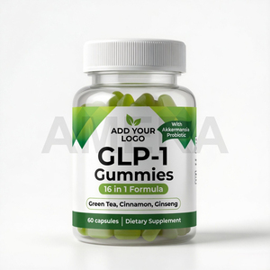 กัมมี่เสริมอาหาร GLP-1 รับผลิตแบบ OEM แบรนด์ส่วนตัว ผู้ผลิตกัมมี่วีแกน จำหน่ายแบบขายส่ง - Product Image 1