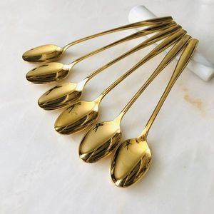 Great Design Hand Polish Stainless Steel Spoon New Quality Server or Salad Spoons Home & Restaurant <b>Tabletop</b> Spoon - Product Image 6