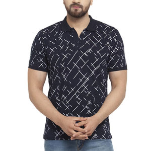 เสื้อโปโลซับลิเมชั่นคุณภาพสูงสำหรับผู้ชาย แขนสั้น พร้อมดีไซน์แบบกำหนดเอง เสื้อโปโลซับลิเมชั่นผู้ชาย - Product Image 1