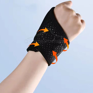 Protector de Muñeca Ergonómico y Flexible de Nailon/Neopreno Transpirable con Tecnología Avanzada, Cierre de Gancho y Bucle, para Trabajo de Oficina y Escritura, Absorbe la Humedad - Product Image 2