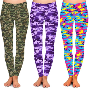 RAZERS IMPEX Solid Stretchable Summer Fitness Leggings Spandex/Polyester Anti-Bacterial Wholesale Factory Price Moisture <b>Women</b> - Product Image 3