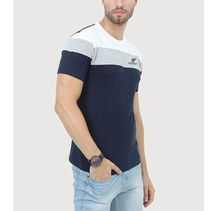 เสื้อยืดคอกลมผู้ชาย ผ้าถัก 100% คอตตอน ทรงปกติ ระบายอากาศได้ดี แห้งเร็ว เป็นมิตรกับสิ่งแวดล้อม รับสกรีนโลโก้ สไตล์ลำลอง - Product Image 4