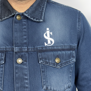 Casual Lightweight Denim Jackets <b>Stand</b> Collar Stylish Winter Breathable Pocket Plus Size Autumn Cheap Price Denim Jacket for man - Product Image 6