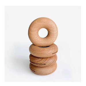 Clip de scellage en bois pour donuts et snacks, en acacia et hêtre, pour la fraîcheur, vente en gros - Product Image 2