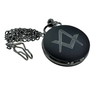 Llavero Masónico con Escuadra y Compás, Accesorio de la Hermandad Masónica, Diseño Elegante para Hombres, Idea de Regalo para Miembros de la Logia - Product Image 2