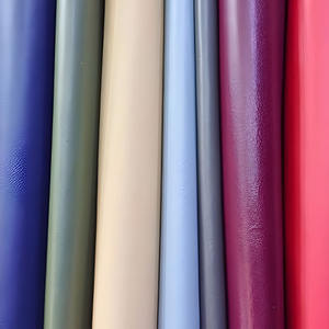 Cuir synthétique lisse authentique avec doublure en cuir de vache souple pour la fabrication de sacs de luxe, ceintures, chaussures, projets de cuir et intérieurs DIY - Product Image 2