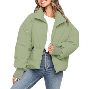 Chaqueta Acolchada de Invierno para Mujer, Fabricantes Profesionales, Impermeable, Manga Larga, Chaquetas Acolchadas para Dama, Personalizadas OEM - Product Image 1