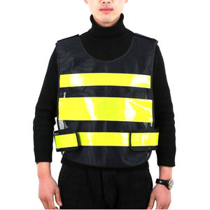 Chaleco de Seguridad Reflectante Personalizado para Trabajo, Ropa de Trabajo de Alta Visibilidad, Chaleco Deportivo de Poliéster/Algodón de Manga Corta Unisex - Product Image 6