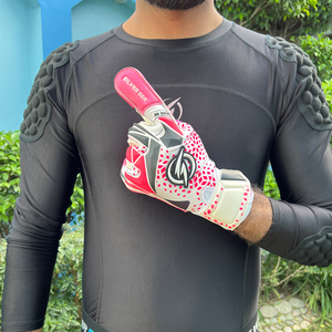 Finger-protected Soccer Goalkeeper <b>Gloves</b> Custom Goalkeeper <b>Gloves</b> Manufacturer Wrist-strap Breathable German Latex High Quality - Product Image 5