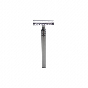 มีดโกนหนวดแบบปรับได้สำหรับผู้ชาย สีดำด้าน ผลิตจากโลหะ เป็นมิตรกับสิ่งแวดล้อม ดีไซน์ปรับแต่งได้ ผลิตโดย Zullo Industries ใช้ซ้ำได้ - Product Image 5