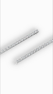Pulsera de tenis elegante de 7 pulgadas con diamantes cultivados en laboratorio de corte redondo, oro de 18K, venta al por mayor, fabricante y proveedor de joyería fina OEM - Product Image 4