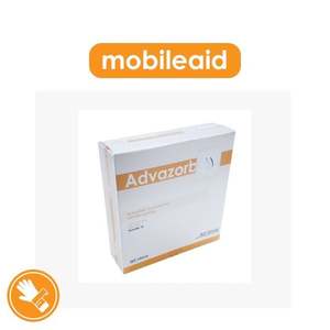 Advancis Medical Advazorb Silfix 7,5 cm x 7,5 cm (10 pièces dans une boîte) - Product Image 1